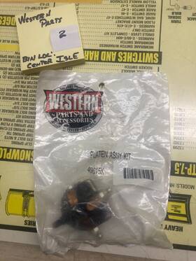 49015 Western Snow Plow Platen Assembly- Pt.#49015