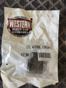 49230k-1 Western Coil With Spade Terminals