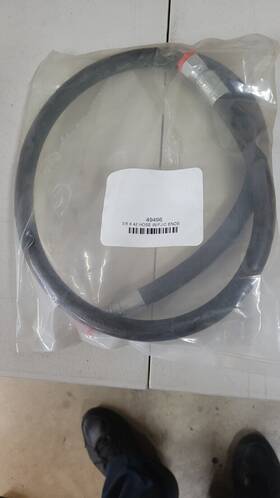 49496 Western New Oem Ultramount Angle Cylinder Hose 3/8 X 42 Fjic Fittings