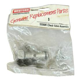 55568k Western - Check Valve Assembly Plow