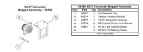 56496 Western V Plow Connector