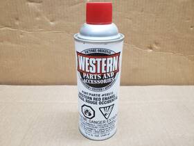 59515 Western Oem Red Spray Enamel Snow Plow 12 Oz Pump Paint Blade Touch Up