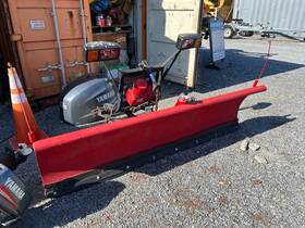 60310 Western 8ft Unimount Snow Plow For Sale. In Good Condition. Part