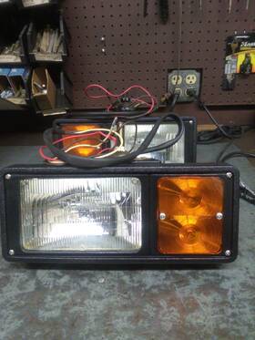 60740 Western Oem Snowplow Headlight #