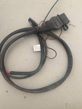 63411 Western Fisher Truck Side Power And Ground 2 Pin Cable 3 Plug Isolation Modu