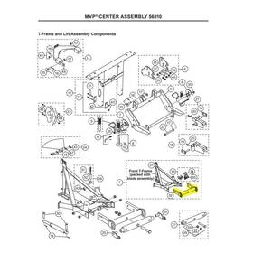 63745 Western T Frame Snow Plow Parts