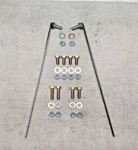 Western 64088 67960-1 Snowex Snow Plow Mount Bolt Kit 1999-2006 Gmc/chevy 1500