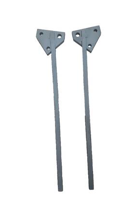 Western 67810 67505 62322 62323 Snowex Snow Plow Mount And Nut Bars 1997-2003 Ford F150