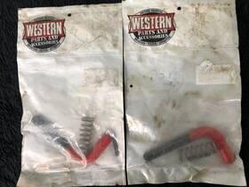 67884 Western Snowplow Ultra Mount Stand Lock Pin Kit Set Mint Sealed #67884