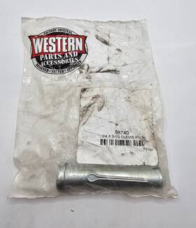 68740 Western Clevis Lift Cylinder Mount Pin 3/4 X 3-1/2