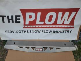 Western 74401 Genuine Oem Series 2 Silver Light Bar Channel Snow Plow Lightbar