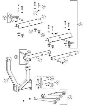 Lp300w Western 75920 Utv Tailgate Spreader Drop Mount