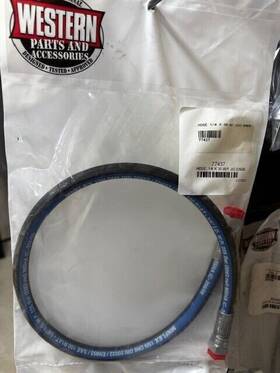 77437 Western Plow Hose 1/4 X 30 With F Jic Ends A 77437 Western Plow Hose 1/4 X 30 With F Jic Ends A