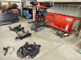 Western 85275 7ft2 Inch Defender Plow #85275 Ultra Mount Shoe Kit Harness Hand Control