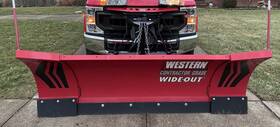 85810-1 Western Wide-out Snow Plow - 8 To 10 Expansion Scoops And Retracts