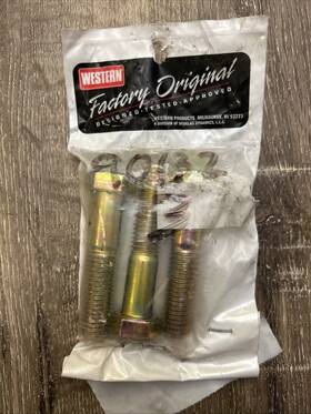 90132 Western Snow Plow 5/8 Inch Pivot Bolt 90132. 3 Piece Pro Series 2 Free Shipping