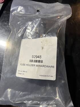 92948 Western Fisher Genuine Fuse Holder
