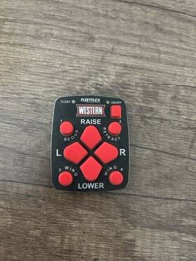 96461 Western Genuine Plow Controller Key Pad/touchpad Snow Handheld Fleet Flex