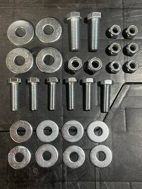 67981-2 Western Aftermarket 27982 Snowex Snow Plow Mount Bolt Kit 01-10 Chevy Gmc 2500 3500 Gm Hd