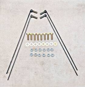 Western Aftermarket 30999-29187 Snowex 30999 Snow Plow Mount Bolt Kit Ultramount 29187 06-08 Dodge 1500