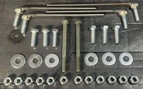31599-1 Western Aftermarket 31599 29438 Snowex Snow Plow Mount Bolt Kit 07-18 Chevy/gmc 1500 Ultra