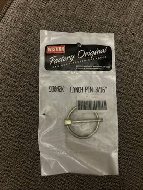 56657-7632k Western/fisher Oem Lynch Pin 3/16 93042k