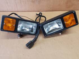 64100-8435 Western Fisher Working Oem Western/fisher Snow Plow Lights 11 Pin Headlight 64100 3 Plug 8435