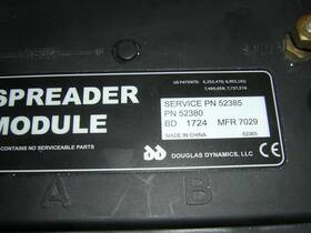 52380 Western Fisher Blizzard Oem Poly-caster Spreader Module In-bed Salter