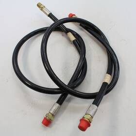 W55020 Western High-pressure Hydraulic Hose For Snow Plows 55020 Male Ends 2-pack