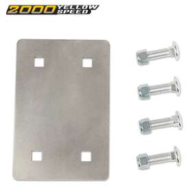 Y-02vma0001a Ylwspeed2000 1pc Fits For Saltdogg Snowex Vibrator Mount Plate 80lb 200lb Tailgate Spreader