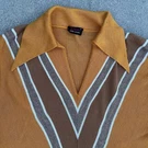 Vtg 50 60 Ram California Creator Rockabilly Western Knitted V-neck Shirt. Fixed Price $119.99.