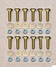 Western Fisher Snow Plow Cutting Edge (12) Bolt Kit 5/8-11 X 2-1/2 63986 29351. Fixed Price $37.99.