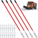 4 PIECE27' Universal Blade Marker Guides Fits Western Snowplows Trucks. Fixed Price $46.49.