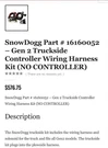 Buyers Products 16160052, Snowdogg Truckside Kit, G2 W/o Controller. Fixed Price $400.00.