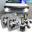 2PCS Ford E-150 E-250 E-350 7X6" Headlights Sealed H6054 Square Headlamp. Fixed Price $79.99.