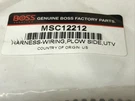 Boss Utv Plow Side Control Harness MSC12212. Fixed Price $60.00.