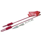 Buyers Products Set Of 26" Blade Guide Kit With Flags For Western Unimount,. Fixed Price $44.99.