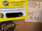 New-fisher 7159-1 Pec Attachment Kit 1999-2004 Ford F250, 350, 450 & 550.. Fixed Price $600.00.