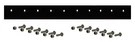 Steel Cutting Edge With Bolt Kit 102"L X 1/2"W For Boss STB03072. Fixed Price $222.95.