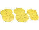Buyers 1308906 Salt Spreader Ccw 24 Inch Yellow Polyurethane Spinner Disc. Fixed Price $195.99.