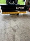 Sno-way Plow With Hydraulics Skid Steer Attachment. Fixed Price $2000.00.