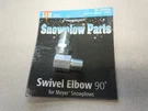 Sam 1/4 Inch 90 Swivel Elbow-replaces Meyer #21855, Model 1304055. Fixed Price $11.25.
