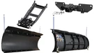 Kfi 72" Poly Utv Snow Plow Kit Caterpillar CUV82, CUV85, CUV102D, CUV105D. Fixed Price $1026.85.