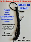 Us Made Fisher Stik Snow Plow 6 Pin Straight Blade Handheld Controller Cord. Fixed Price $89.95.