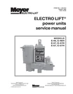 Meyer Electro Lift Power Unit Service Manual E-46H E-47H E-57 E57H. Fixed Price $13.00.