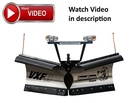 New Snowdogg VXF95II V-plow Trip Edge Stainless Steel Vplow 9.5'. Fixed Price $7804.40.
