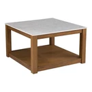 Sei Furniture Chandlen Faux Marble-top Cocktail Table In White-natural. Fixed Price $311.60.