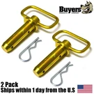 2PK Buyers 1302245 Hitch 1" W/ Hairpin Cotter For Western Snowplows #93028. Fixed Price $35.99.