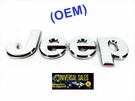 Oem Cherokee Liberty Jeep Emblem Badge Logo Hood Or Liftgate New 55157089AC. Fixed Price $48.00.
