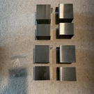 Fisher & Paykel Set Of 4 Adjustable Leg Covers Kit For Stove. Fixed Price $25.00.